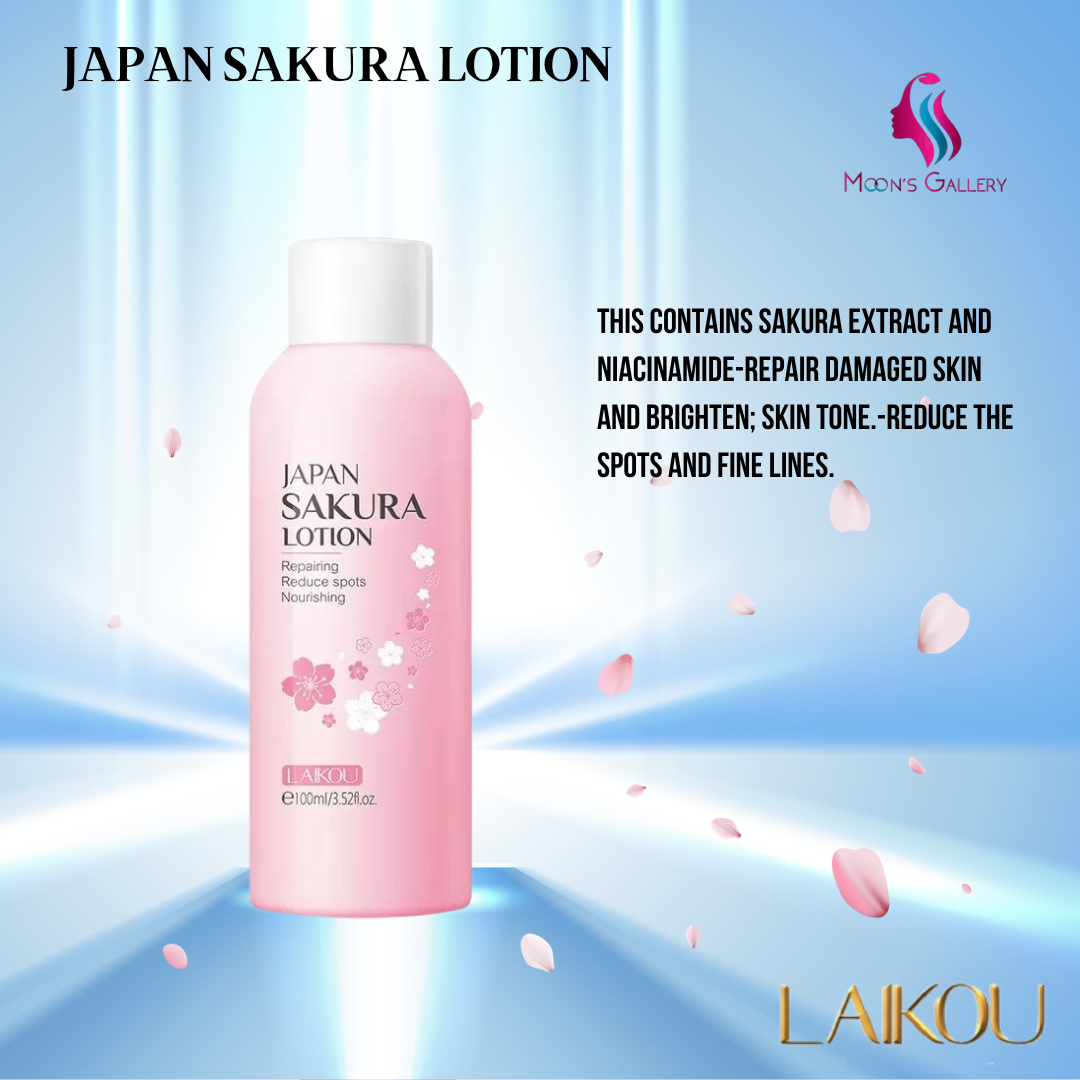 Laikou Japan Sakura Lotion Moon's Gallery