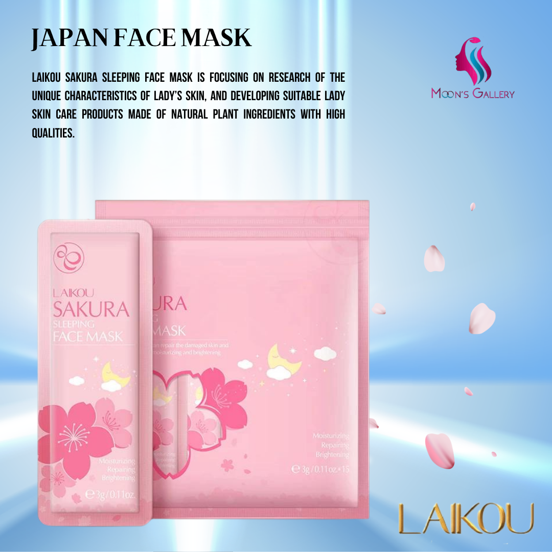 Laikou Sakura Sleeping Face Mask Moon's Gallery