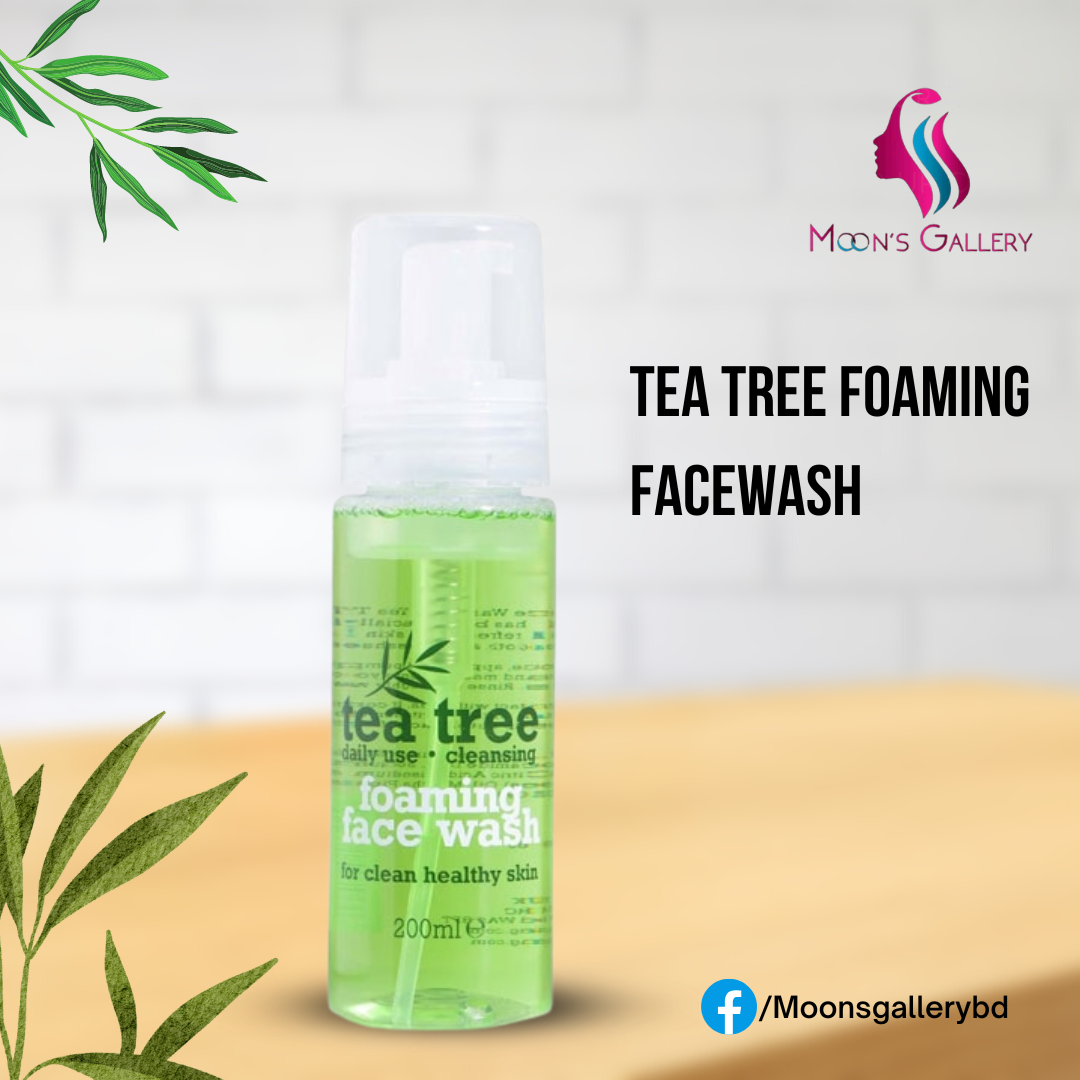 Tea Tree Foaming Facewash Moon's Gallery